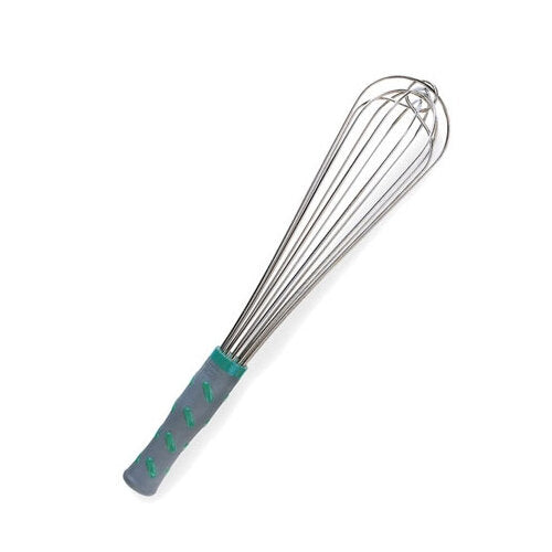 Vollrath 47092 French Whip 14" Aqua Nylon Handle, Heat-Resistant to 475°F, 304 Stainless Wires, NSF — Case of 12 pieces