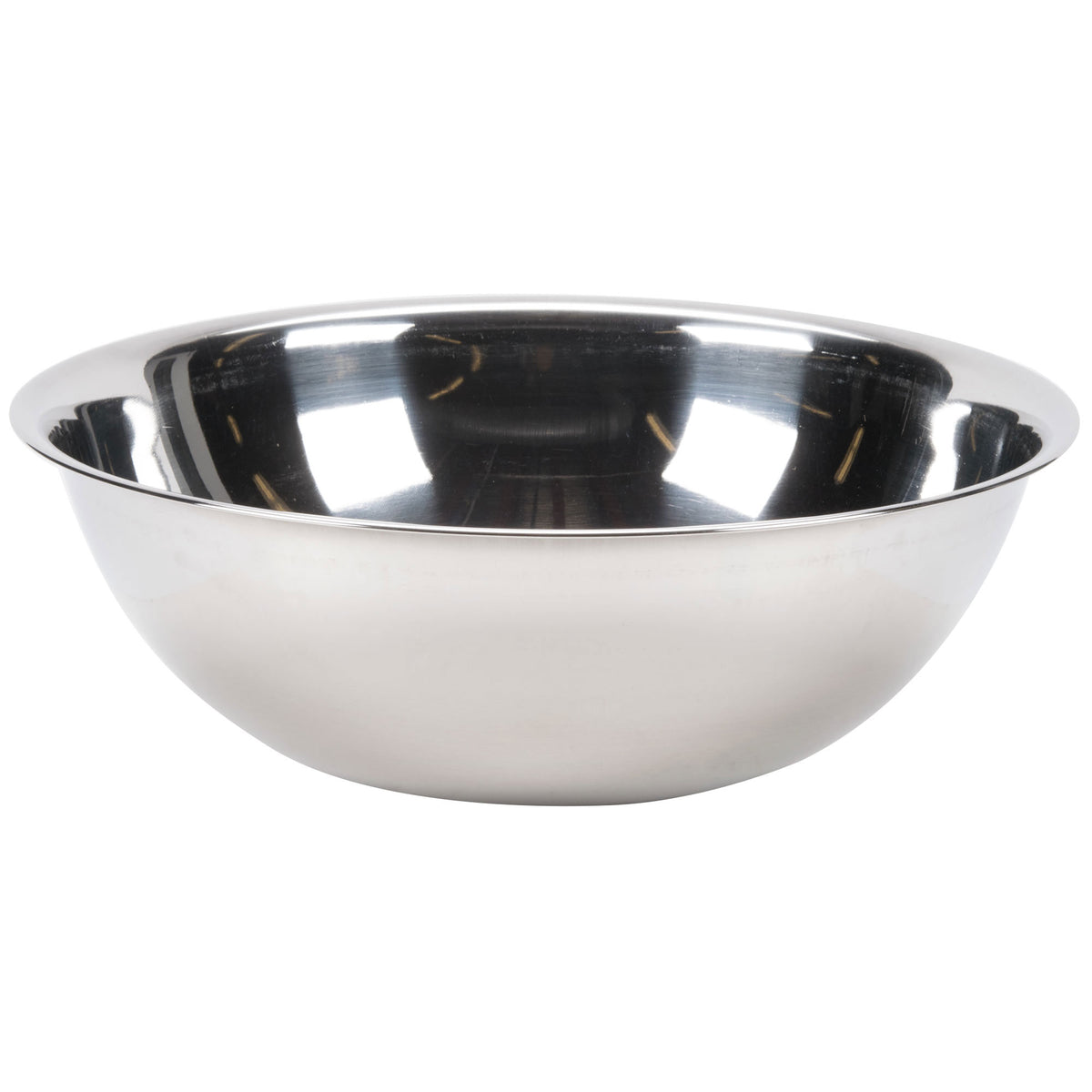 Vollrath 47943 Mixing Bowl, 13 Quart, Stainless Steel, 16" Dia., 5-1/2" Deep — Case of 6 pieces