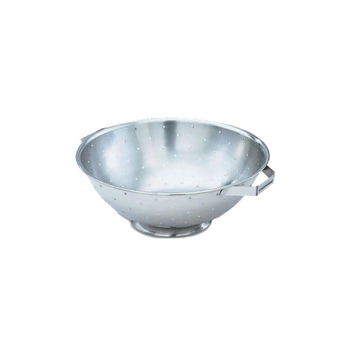 Vollrath 47974 Colander, 14 Quart, Stainless Steel, Side Handles, 16-3/16" dia., 5-1/2" deep — Case of 6 pieces