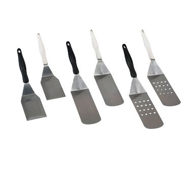 Vollrath 4808720 Stainless Steel Turner, 6" Blade x 3" Wide, Nylon Handle, Heat-Resistant to 450° — Case of 12 pieces