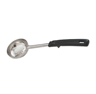 Vollrath 61175 Spoodle 6 Oz Spoon, 13-13/16" Steel with Grip ’N Serv Handle, USA Made — Case of 12 pieces