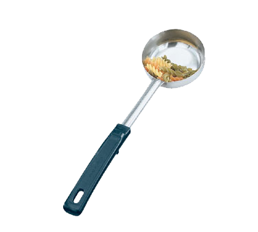 Vollrath 61177 Spoodle Portion Control Spoon, 6 Oz Stainless Steel, Black Serv Handle, 13-13/16" — Case of 12 pieces