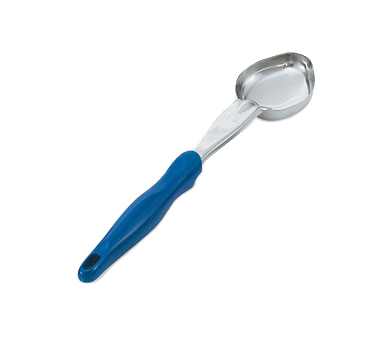 Vollrath 6412230 Spoodle Spoon, 2 oz Stainless Bowl, Blue Nylon Heat-Resistant Handle, 450°F — Case of 12 pieces