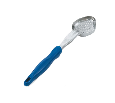 Vollrath 6422230 - 2 Oz Spoon, 13" Length, 2.95" Bowl, 18/8 Stainless Steel, Nylon Handle, NSF — Case of 12 pieces