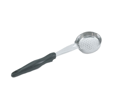 Vollrath 6432420 Spoodle 4 oz Perforated 304SS Spoon, Black Nylon Handle, 450°F Heat-Resistant — Case of 12 pieces