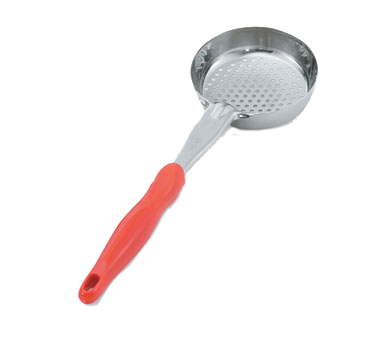 Vollrath 6432865 Spoodle Spoon, 8 oz Stainless Steel, Orange Nylon Handle, 4" Bowl, NSF Certified — Case of 12 pieces