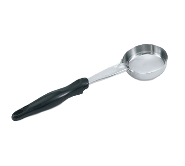 Vollrath 6433220 Spoodle Control Spoon, 2 Oz Stainless Steel, Black Handle, 12.5", NSF Certified — Case of 12 pieces