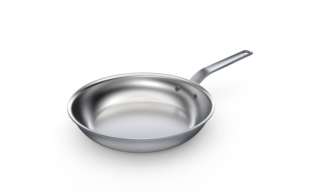 Vollrath 671107 Wear-Ever Fry Pan, 7" Dia., Aluminum, Natural Finish, Riveted Handle — Case of 6 pieces