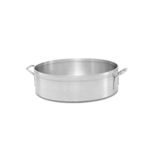 Vollrath 67228 Brazier, 28-Qt (25-30 qt), 20" Dia, Aluminum, No Cover, NSF, Made In USA