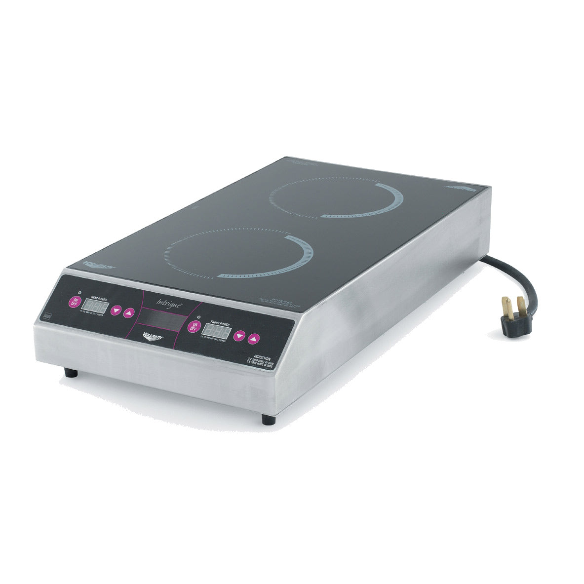 Vollrath 69507 2 Burners Countertop Induction Range