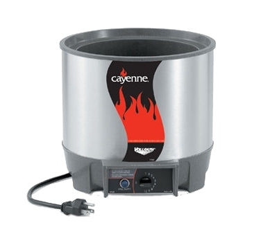 Vollrath 72017 Cayenne Round Heat 'N Serve Rethermalizer, Countertop, 7 Quart