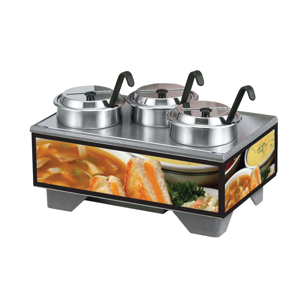 Vollrath 720201003 Cayenne 72020 Full Size Rethermalizing Model 1220 Soup Merchandiser Base