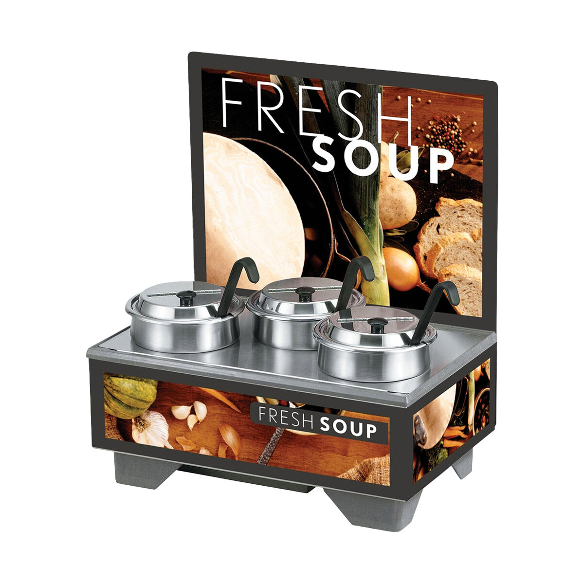Vollrath 720201102 Cayenne 72020 Full Size Rethermalizing Model 1220 Soup Merchandiser Base