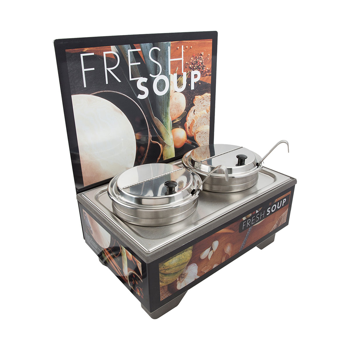 Vollrath 720202102 Cayenne 72020 Full Size Rethermalizing Model 1220 Soup Merchandiser Base