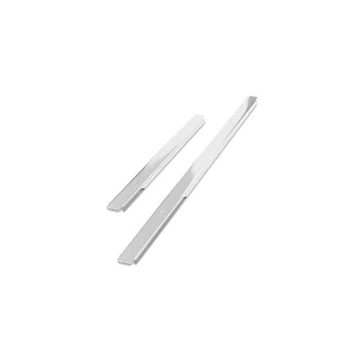 Vollrath 75012 Adapter Bar, 12-15/16" x 1" x 1/4", Stainless Steel, NSF Certified, Made in USA — Case of 12 pieces