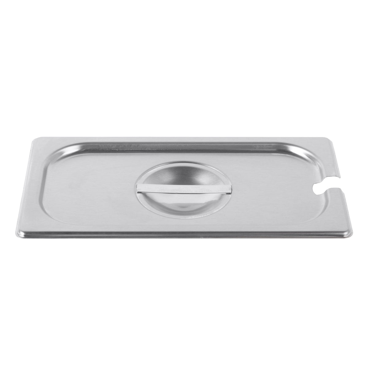 Vollrath 75230 Pan V Steam Table Cover, 1/3 Size Slotted, 12-5/8" x 6-13/16", Handle, USA Made — Case of 6 pieces