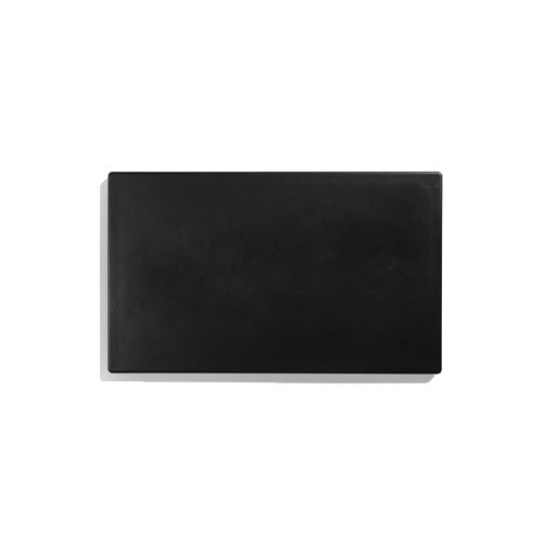 Vollrath 8240018 Miramar Template, Blank for Decorative Pans, 12" x 20", Black Thermoset Resin