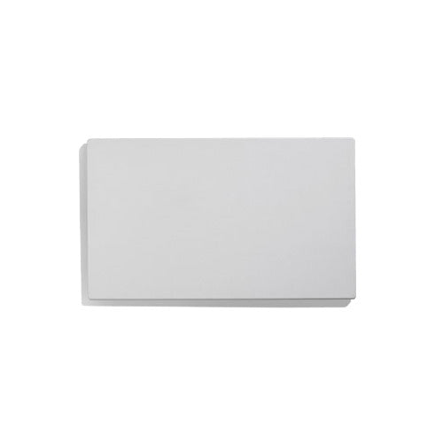 Vollrath 8240020 Miramar Template, Blank, White Stone, 12" x 20", Thermoset Resin, FDA Approved, NSF