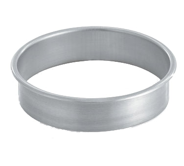 Vollrath 8Y802 Garbage Waste Chute, 8-23/32" x 2" Deep, Round, 22 Gauge Stainless Steel, Made in USA — Case of 6 pieces