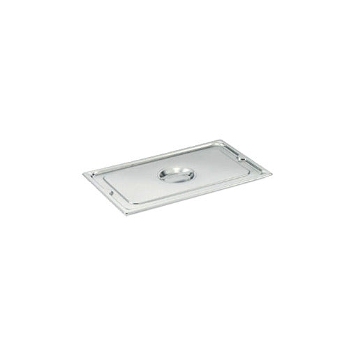 Vollrath 93500 Super Pan Cover, 2/4 GN Flat, Solid 22-Gauge Stainless Steel, NSF, Made in USA — Case of 6 pieces
