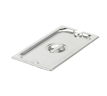 Vollrath 94500 Stainless Steel 2/4 GN Slotted Pan Cover, 22-Gauge, Fits Super Pans, Made in USA — Case of 6 pieces
