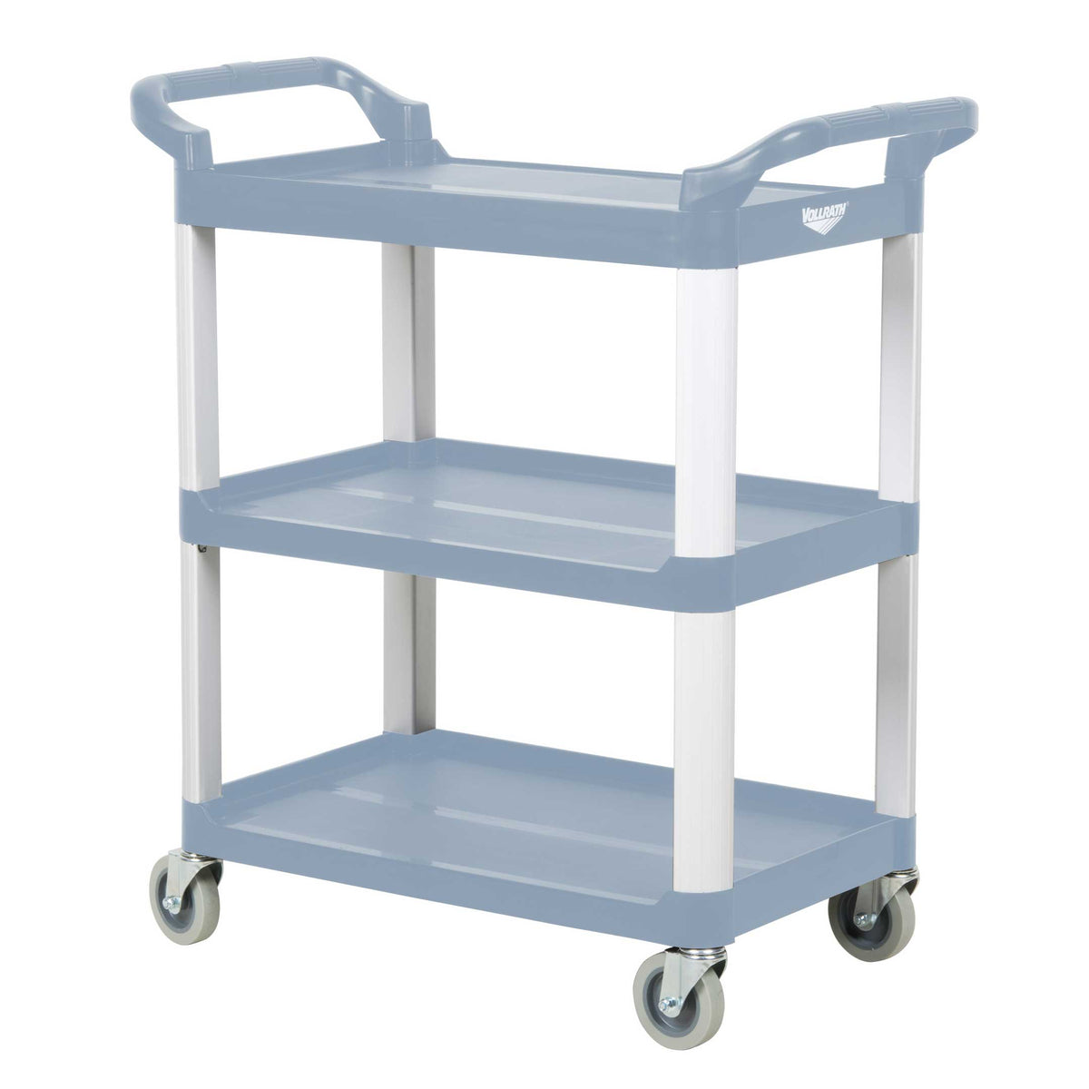 Vollrath 97004 Plastic Cart, Blue-Gray Multi-Purpose, 300 Lb, Caster Capacity