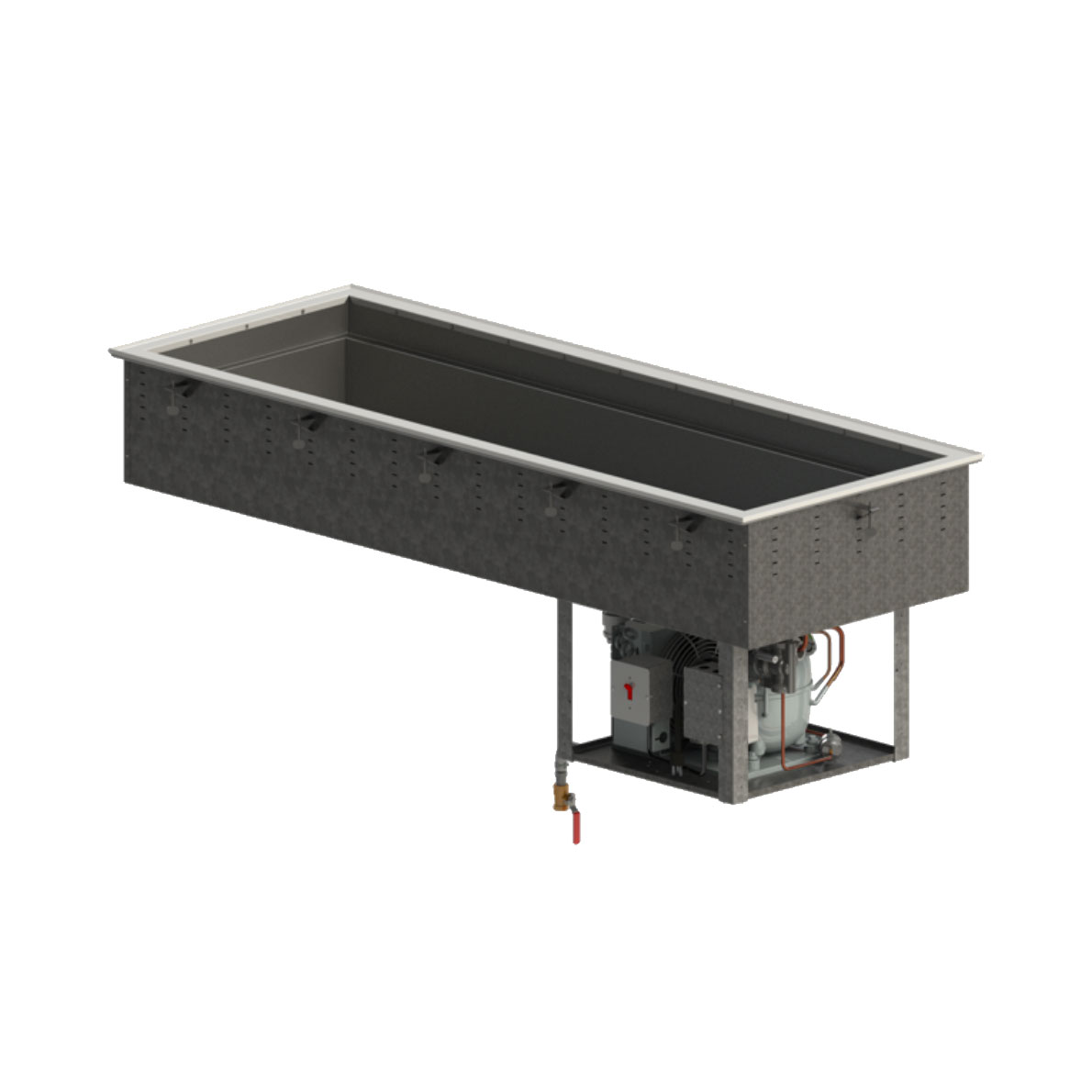 Vollrath FC-4CP-06120-N Nsf7 Refrigerated Cold-Pan, Drop-In, 6-Well
