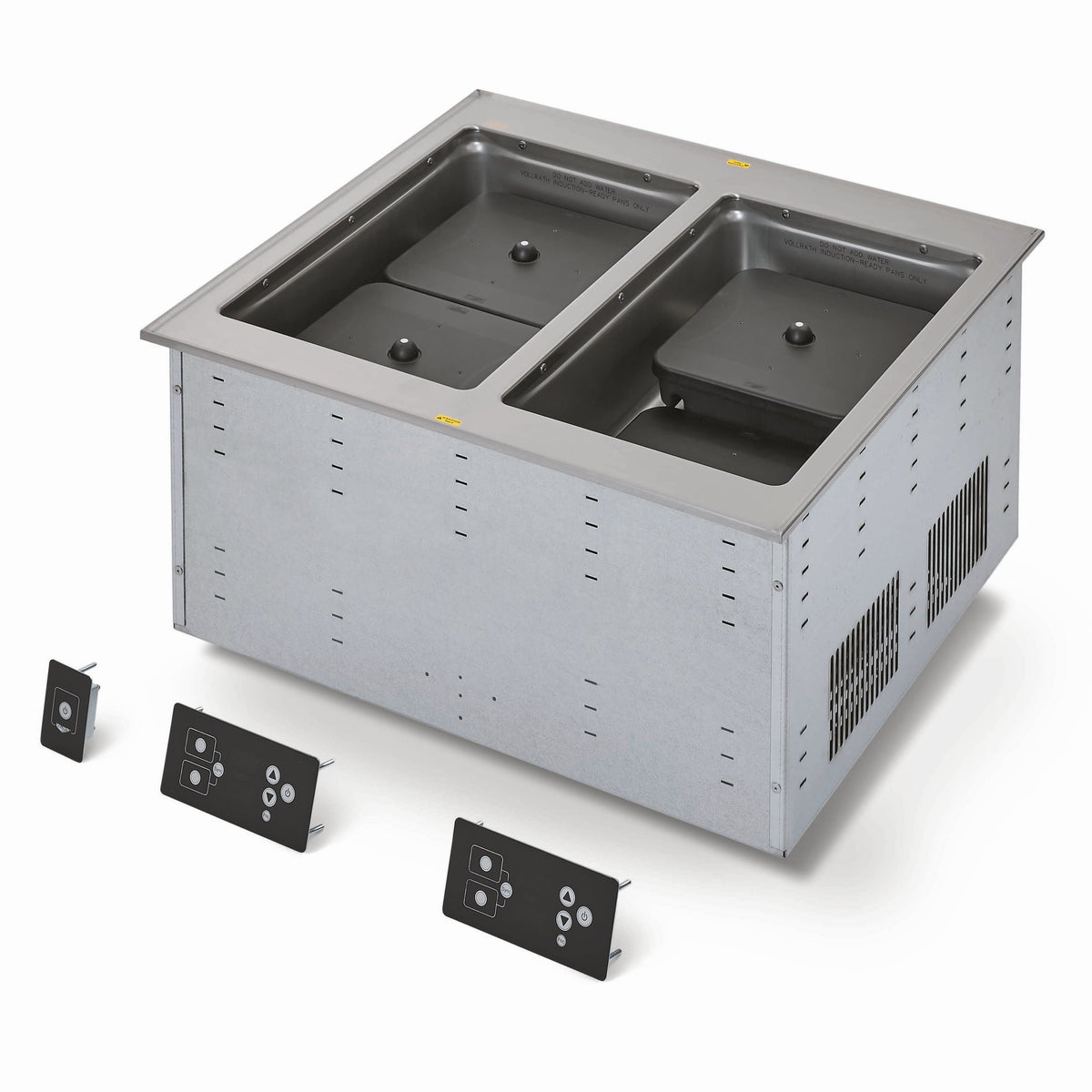 Vollrath FC-6IH-02208 Induction Hot Food Well Drop-In, Electric, Dry Operation