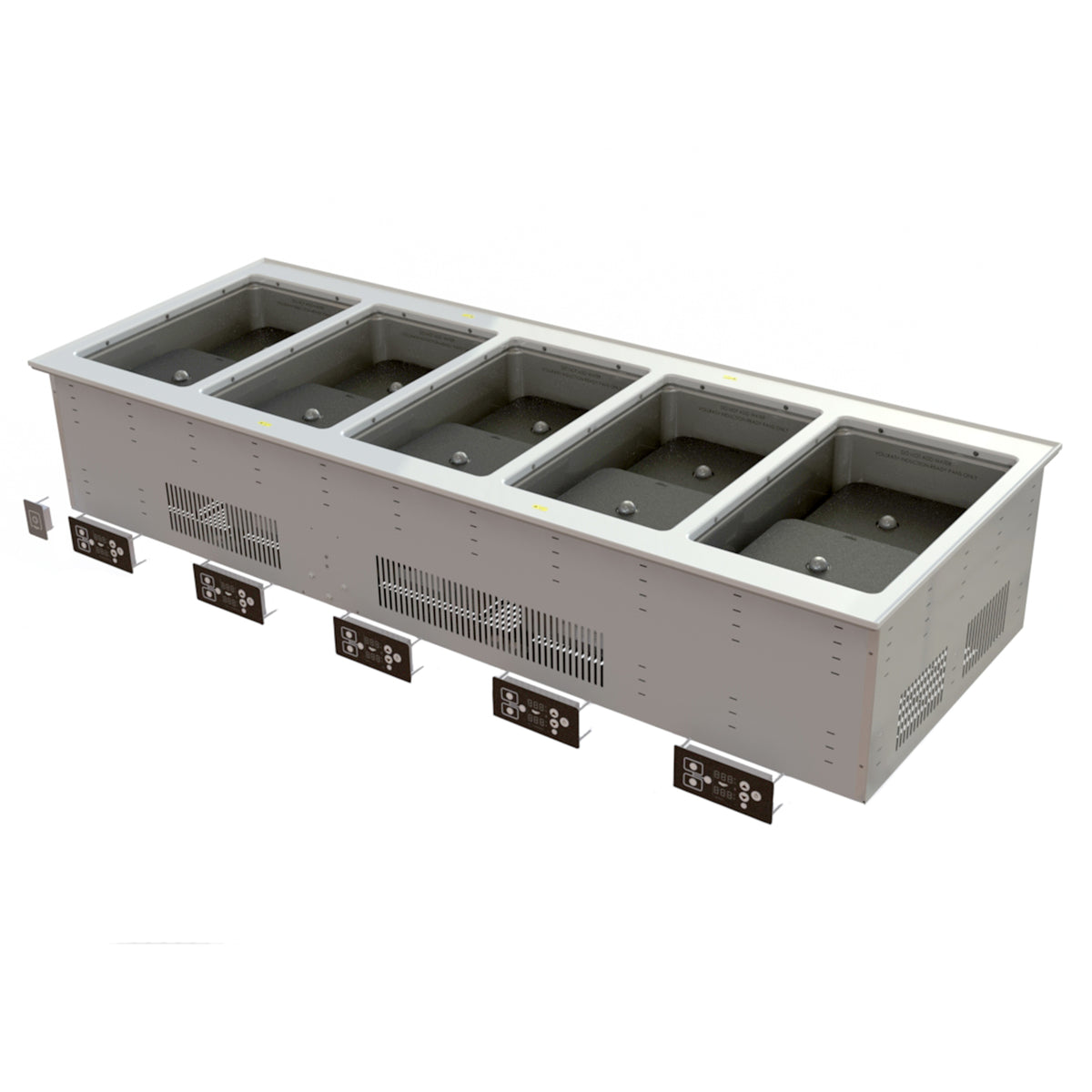 Vollrath FC-6IH-05208 Induction Hot Food Well Drop-In, Electric, Dry Operation