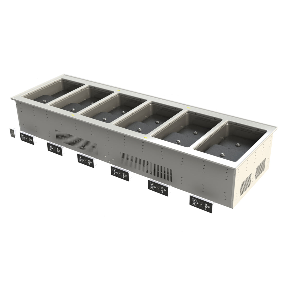 Vollrath FC-6IH-06208 Induction Hot Food Well Drop-In, Electric, Dry Operation