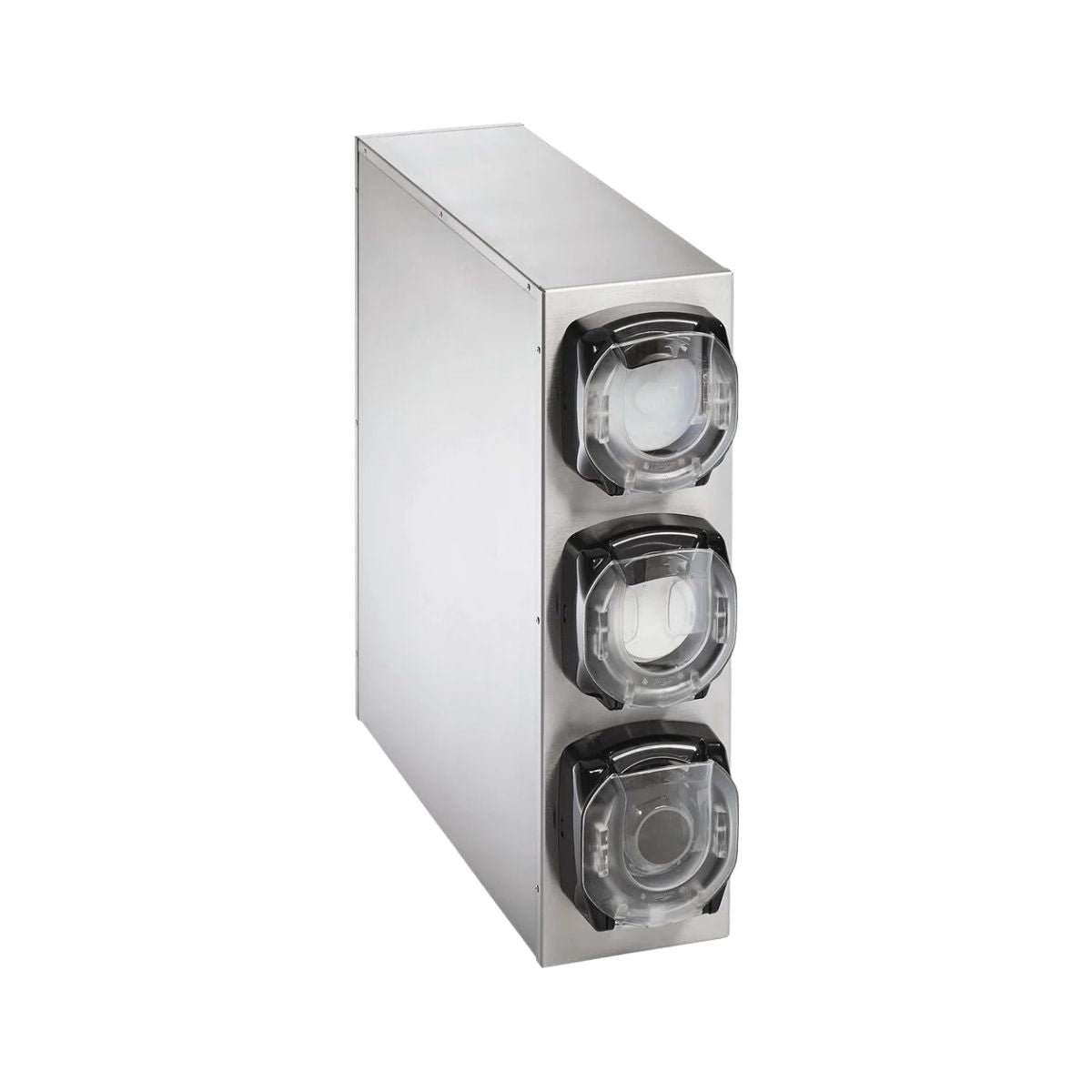 Vollrath K58823 LidSaver3 Lid Dispenser Cabinet, Stainless Steel, 7-1/8" W x 23-3/8" D x 24" H