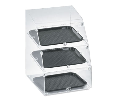 Vollrath MBC1014-3F-06 Display Case, Counter Top, Curved Front, Self Service