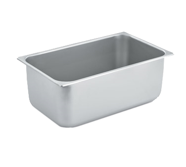 Vollrath S2008D 29-3/4 Qt Steam Table Pan, 20-Gauge Steel, 20-3/4" x 12-3/4" x 8" NSF Certified, USA — Case of 3 pieces