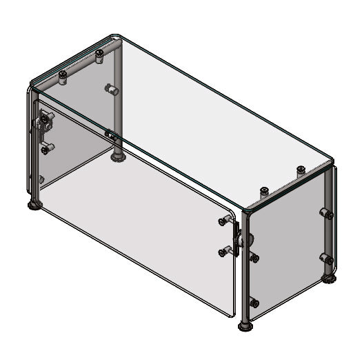Vollrath SS-6BG-061C-HSL 6-Series Velocity Cafeteria-Style Breath Guard