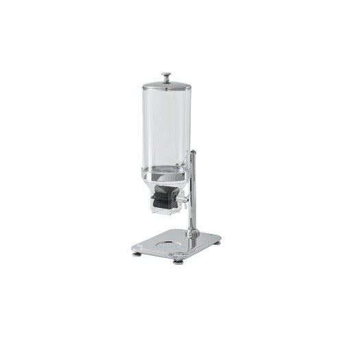Vollrath T3660 D-Lux Cereal Dispenser 8-1/2 Qt, 25" Countertop, Acrylic Body, Stainless Base, 8 L
