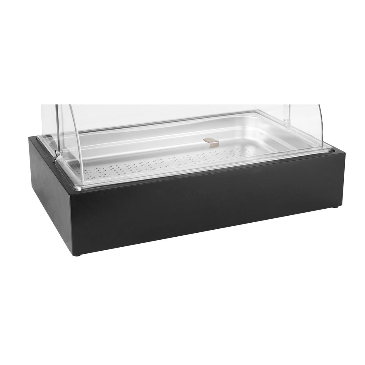 Vollrath V904200 Cubic Full Size Base, 22-7/16"W x 14-9/16"D x 5-11/16"H, Wood, Black