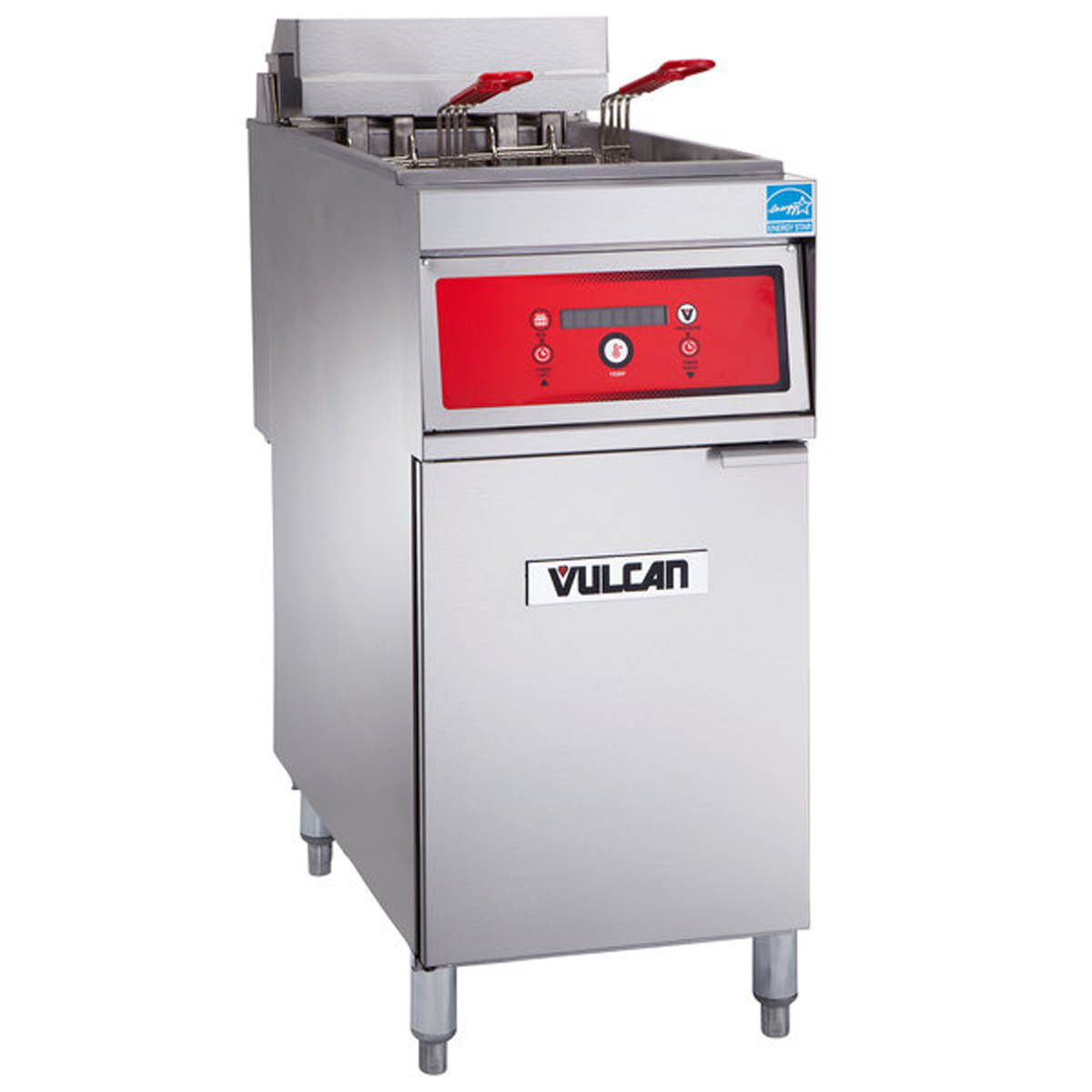 Vulcan 1ER50D 15.5-Inch 50-lb Commercial Electric Fryer — Digital Controls