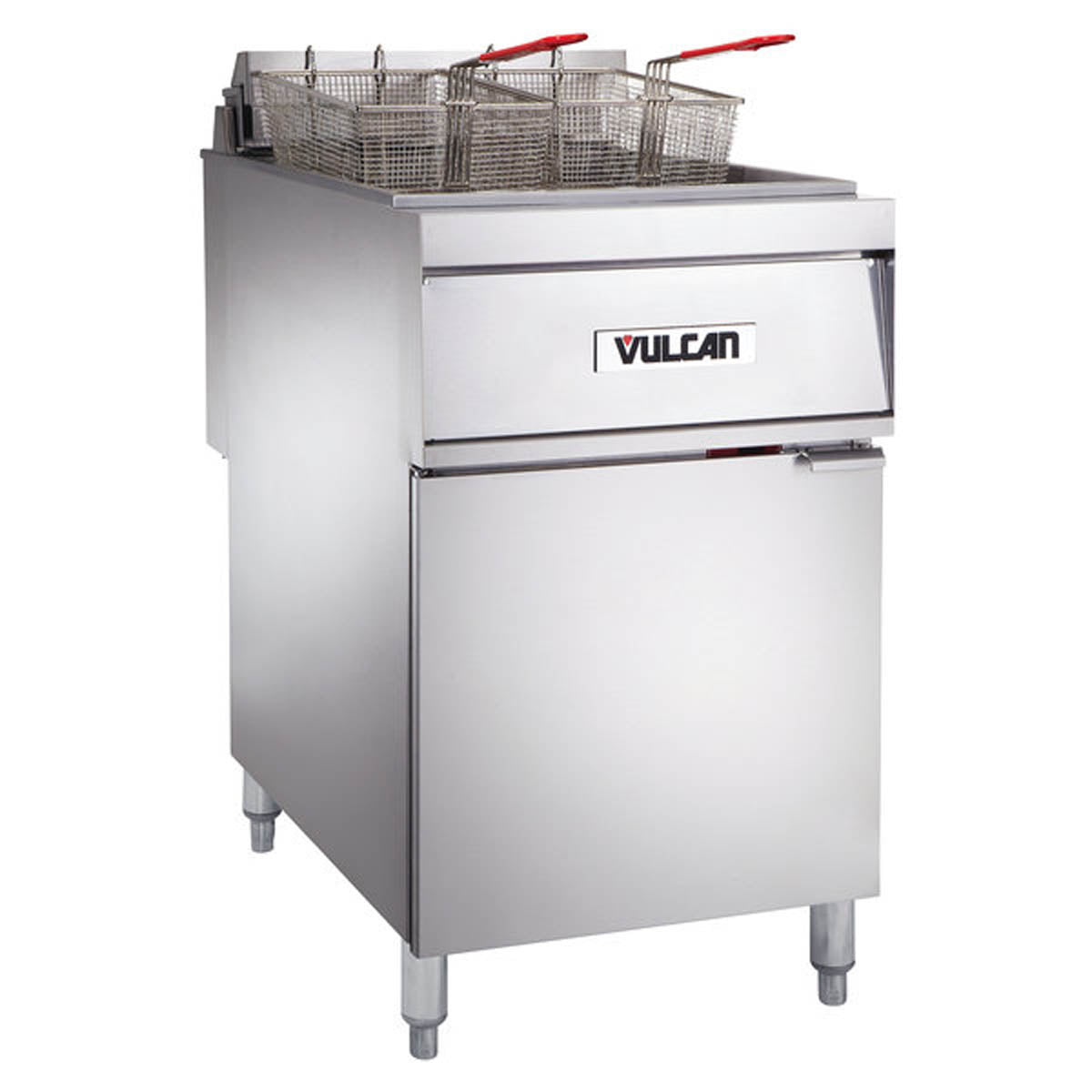 Vulcan 1ER85A 21-Inch 85-lb Commercial Electric Fryer — Solid State Controls