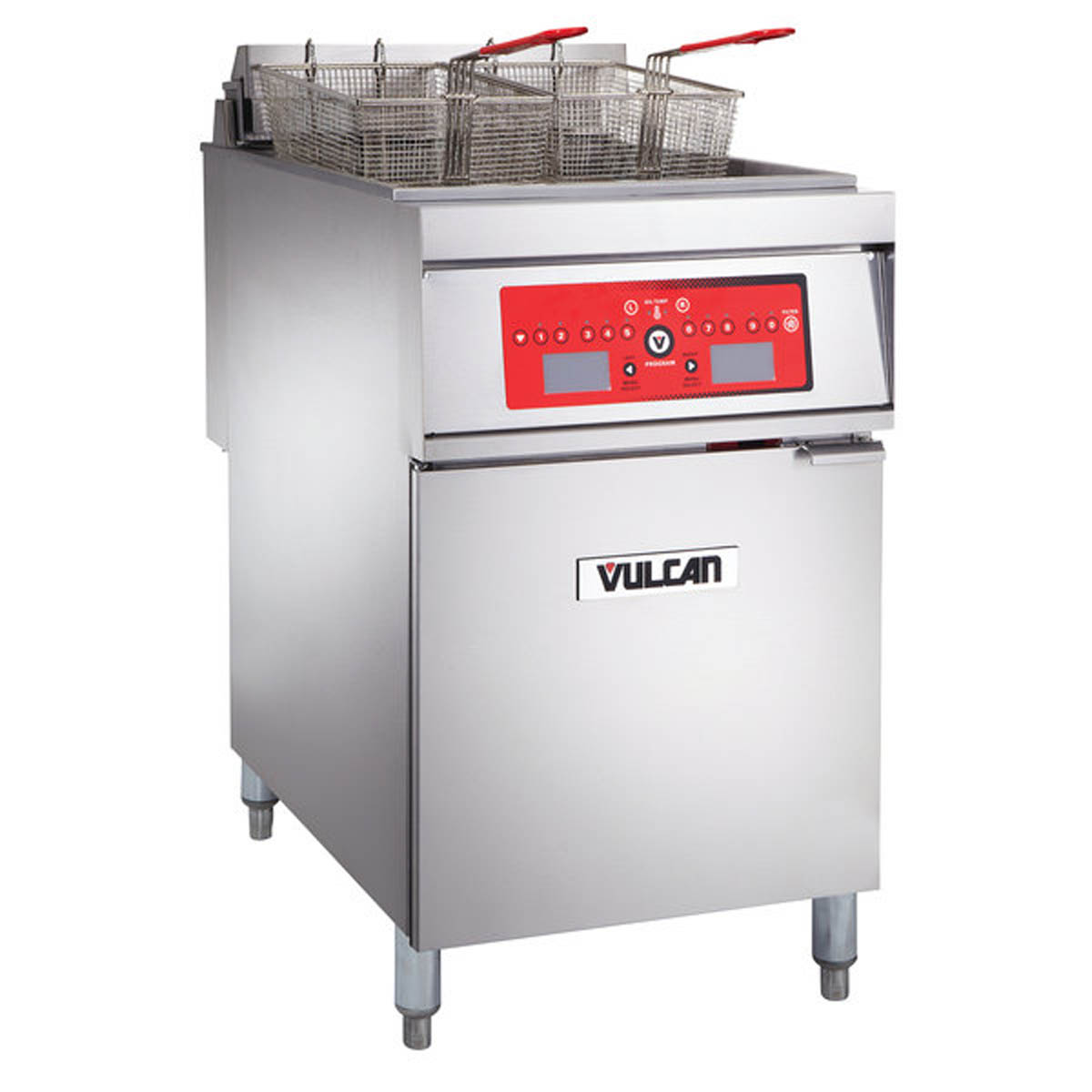 Vulcan 1ER85C 21-Inch 85-lb Commercial Electric Fryer — Computer Controls