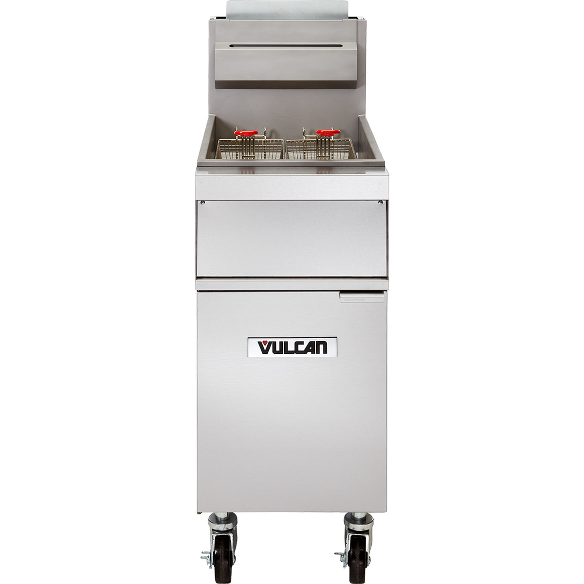 Vulcan 1GR35M 15.5-Inch Commercial Gas Fryer — Millivolt Controls