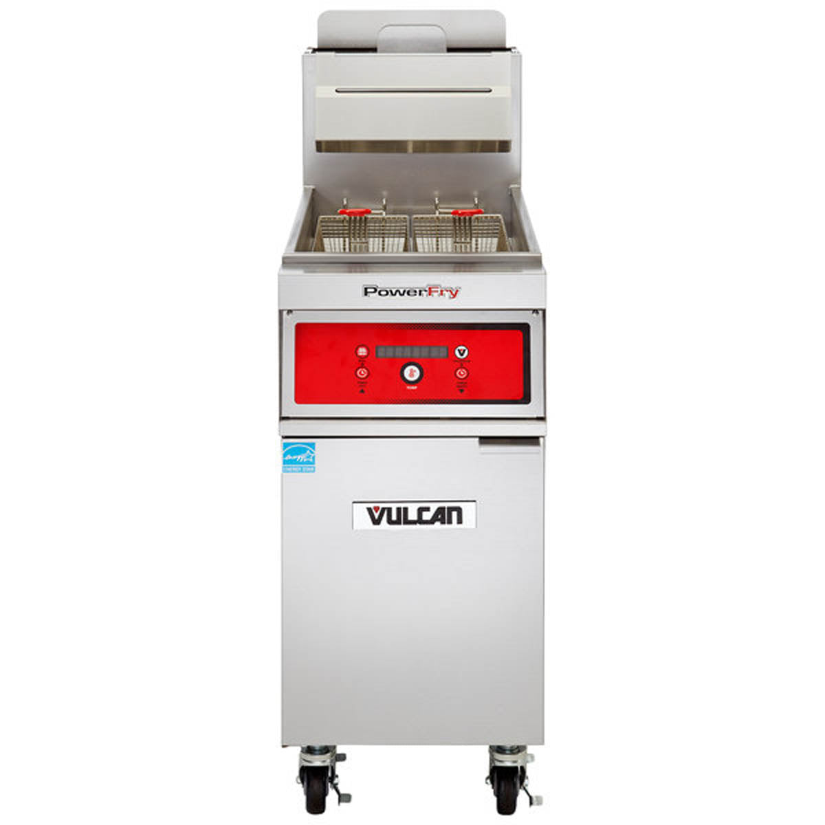 Vulcan 1TR45D 15.5-Inch 45-50-lb Commercial Gas Fryer — Digital Controls, Ng Or Lp