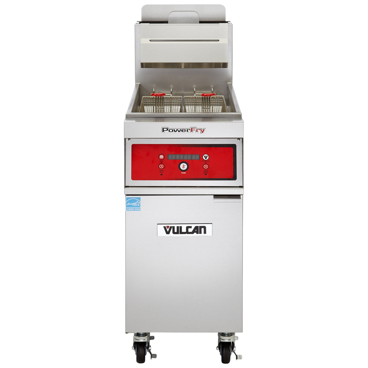 Vulcan 1TR65CF 21-Inch 65-70-lb Commercial Gas Fryer — Computer Controls, Ng Or Lp