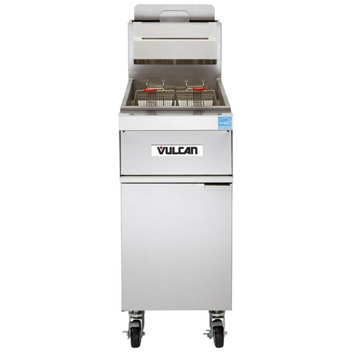 Vulcan 1TR85AF 21-Inch 85-90-lb Commercial Gas Fryer — Solid State Controls, Ng Or Lp