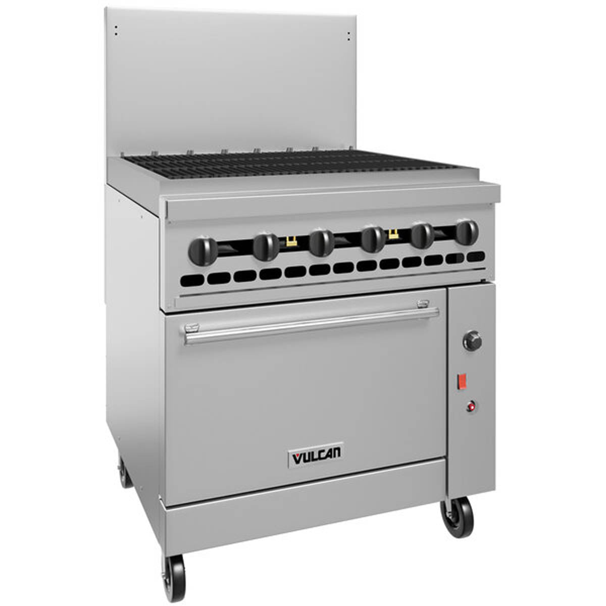 Vulcan 36C-36CBN 36.07-Inch Commercial Gas Range β Convection Oven, Manual Control, Natural Gas