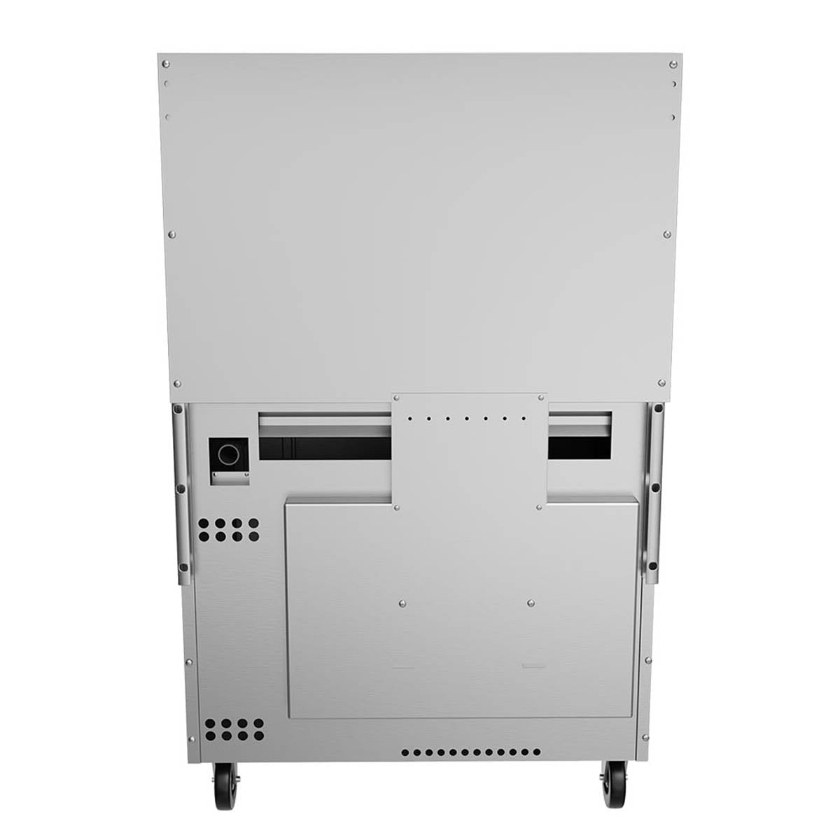 Vulcan 36C-36G 36-Inch Commercial Gas Range — Convection Oven, Manual Control