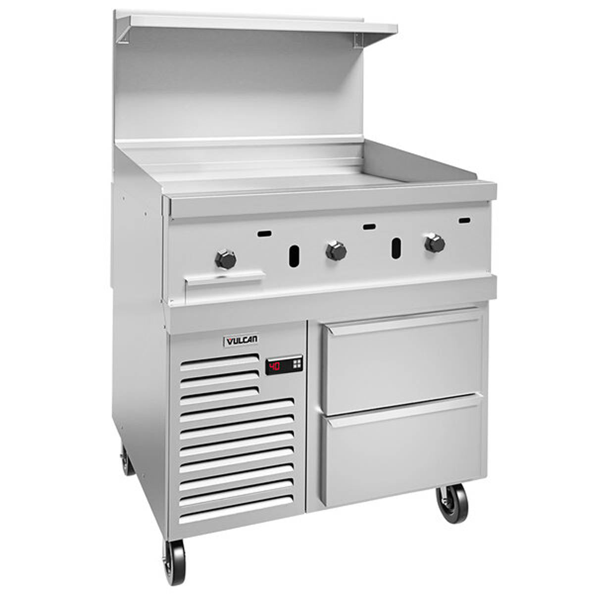 Vulcan 36R-36GT 36-Inch Commercial Gas Range — Thermostatic Control