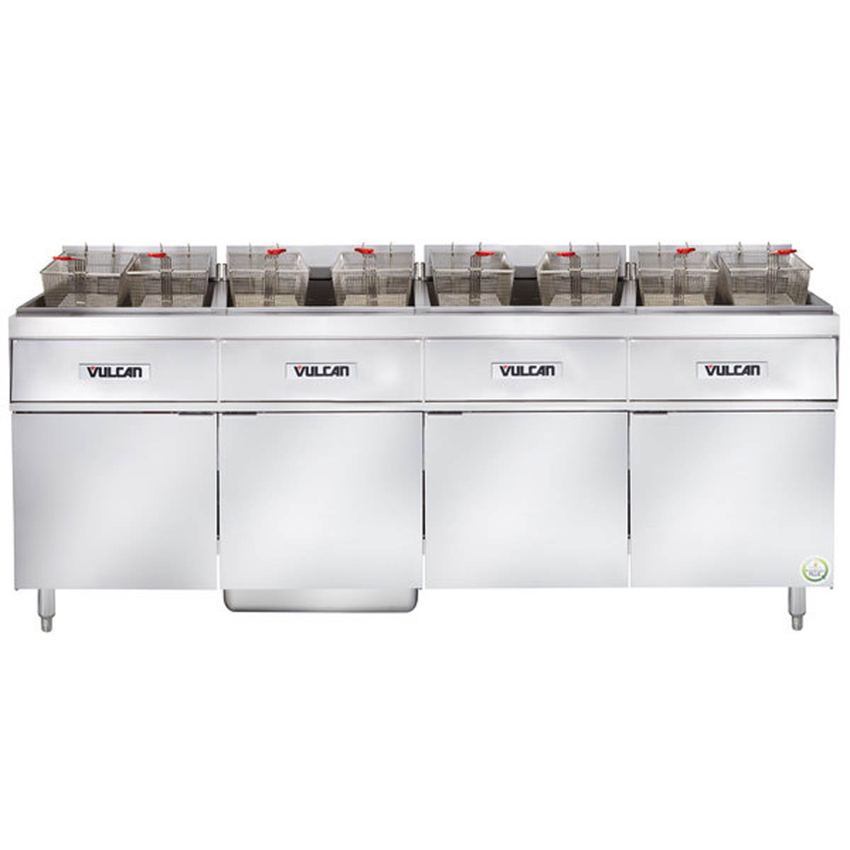 Vulcan 4ER50AF 62-Inch 200-lb Commercial Electric Fryer — Solid State Controls