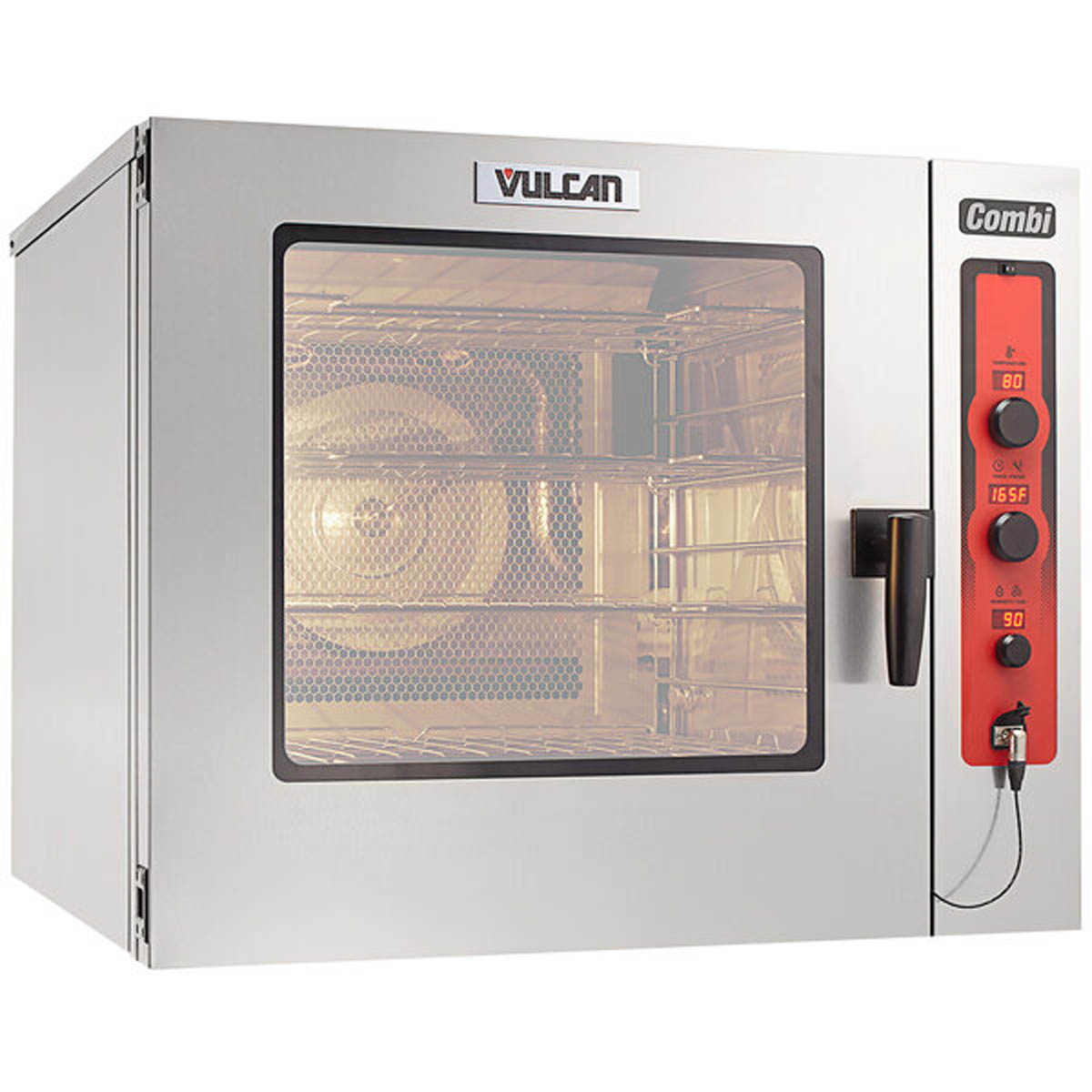 Vulcan ABC7E-208P 7-Pan Commercial Combi Oven — Dial Controls, 208V