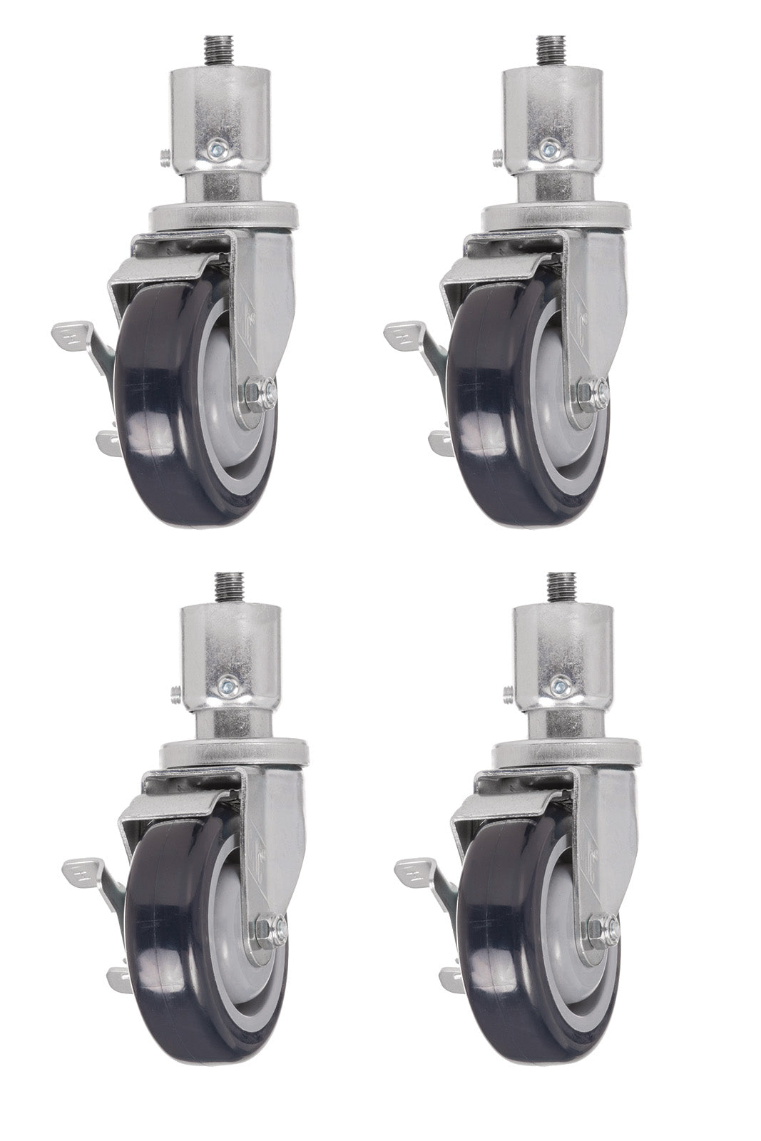 Vulcan CASTERS-VULSCR-6IN Set of 4 Adjustable Casters