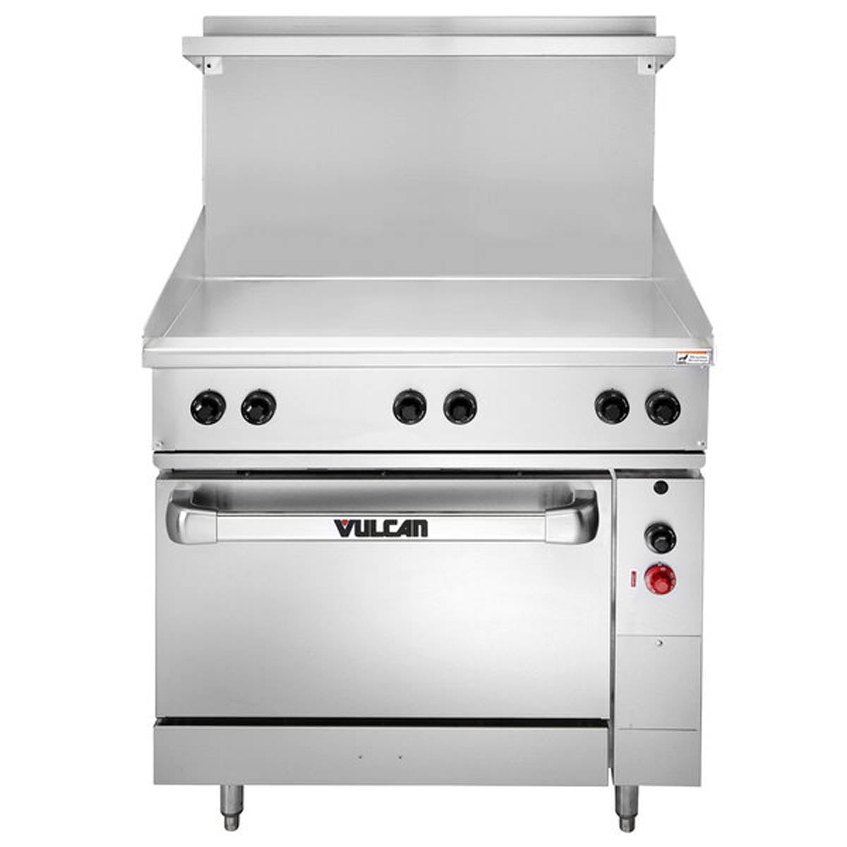 Vulcan EV36S-36G208 36-Inch Commercial Electric Range — Standard Oven, 208V